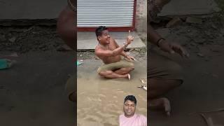 bathing at roadside #funny #comedy #automobile #memes #viral