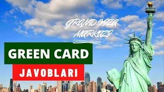 Green Card 2021 (dv 2022) javoblari qachon chiqadi? GRIN KARTA Javoblari 2021