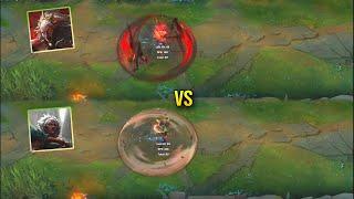 Chosen of the Wolf Ambessa vs Ambessa Classic - Skin Comparison - League of Legends