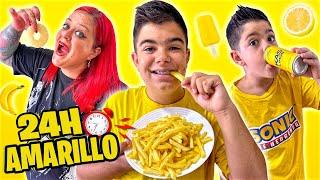 24 HORAS COMIENDO AMARILLO!!!