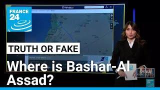 What we know about Bashar-Al Assad’s escape from Syria • FRANCE 24 English