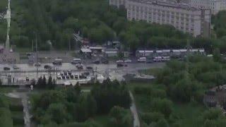 Dji phantom 3 (moscow car crash) Авария с коптера