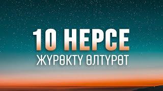 10 НЕРСЕ ЖҮРӨКТҮ ӨЛТҮРӨТ Мээрбек Келсинбек