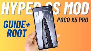 HyperOS Poco X5 Pro 1.0.3 CN | ROM Review + Installation | APatch Root | Modded Edition | Android 14