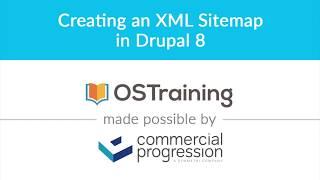 Lesson #7: Creating an XML Sitemap in Drupal 8