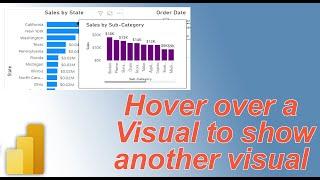 Show another Chart when you hover over a visual in PowerBI | ToolTip | MI Tutorials