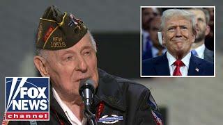 WWII vet: With Trump as president I'd re-enlist today, storm whatever beach my country needs me to