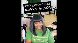 Starting an Event Space business in 2023