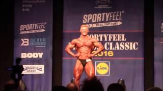 Jukka Backlund's posing routine at Sportyfeel Fitness Classic 2016