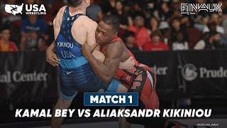 Kamal Bey vs. Aliaksandr Kikiniou | 2023 Final X Round 1