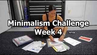 Minimalism Challenge | Less Is Now | Week 4 | Minimalism Game | Declutter With Me | Decluttering