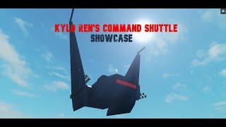 Kylo Ren's Command Shuttle Star Wars Roblox Plane Crazy Showcase