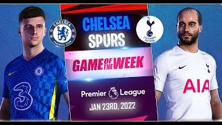 [TTB] CHELSEA VS TOTTENHAM HOTSPUR | GOTW EXTENDED HIGHLIGHTS [PES 2021 ULTRA REALISM MODS]