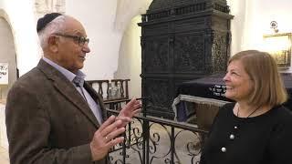 The Four Sephardic Synagogues in  Jewish Quarter- Old City in Jerusalem,.Israel  - Spanish