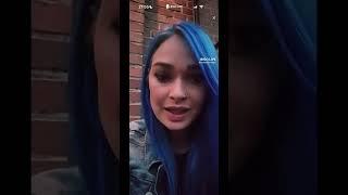 Smoking Girl with Blue hair (Patreon only)