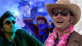 David Tennant being David Tennant - Iconic TENTH Doctor Moments | Doctor Who