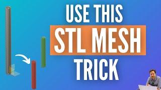 Split STL in Fusion 360 (How To Edit Meshes)