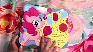 Pinkie Pie Throws a Party!  My Little Pony Storybook! 