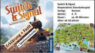 Switch & Signal - Spielerklärung - Fazit - Spielausschnitte