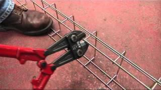 Newlec Wire Basket Cable Tray - Cutting & Connecting