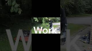 Mowing the Lawn with a Push Mower: Outdoor Work and Lawn Care#lawncare #mowing #yardwork