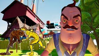 ШОУ ПРИВЕТ СОСЕД!БИТВА КАЛА И МОЧИ!ИГРА HELLO NEIGHBOR MOD KIT ПРОХОЖДЕНИЕ МОДА SECRET NEIGHBOR!