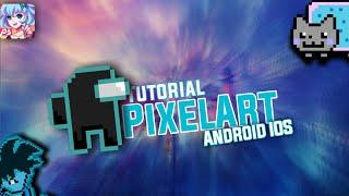 How to make pixel art in android and IOS | Tutorial