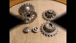 RC - " Heng Long " - Tank metal driving wheels