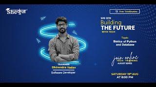 Shekunj's August Tech Training Series