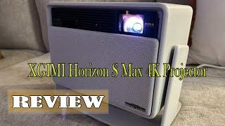 XGIMI Horizon S Max 2024 New 4K Projector Review - This projector is awesome