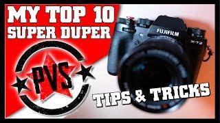 TOP 10 Super Duper Fuji X-T2 Tips