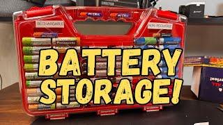 Battery Daddy storage system on Amazon