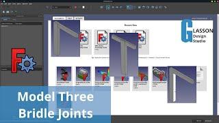 Howto model Bridle Joints in FreeCAD