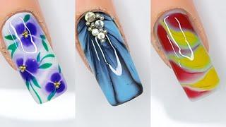 Easy Blooming Gel Nail Art Ideas | Simple Nail Art Designs  #nailart #naildesign #nailinspiration