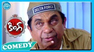 Brahmanandam Back To Back Funny Scenes - King Movie || Telugu