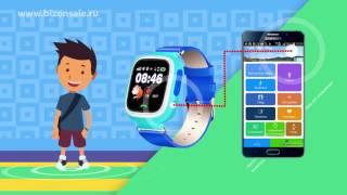 Умные детские GPS часы Smart Baby Watch Q50,Q60,Q80,T58 впечатляющие возможности!