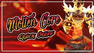 Molten Core│QUICK GUIDE│WoW Classic