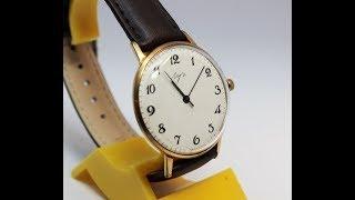 Instructions for using  mechanical Soviet  watch Luch Deluxe Ultra Slim