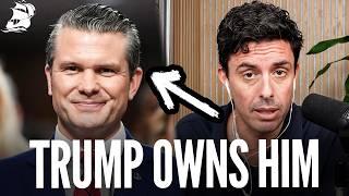 THE BOOTLICKING IS THE POINT! Hegseth SAYS He's Qualified Because Trump LOVES Him