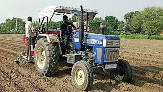 Swaraj 744 XT 5 star new model with automatic potato planter