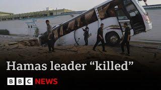 Netanyahu says Israel has probably killed Hamas leader in airstrike | BBC News