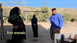 Bringing the charity worker by the nomadic man to help the first woman/#nomadiclifestyles