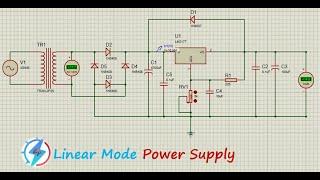 How to make a Linear Mode Regulated Power Supply