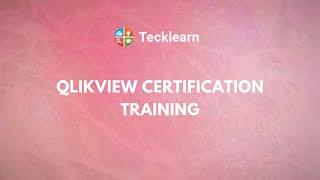 QlikView Certification Training