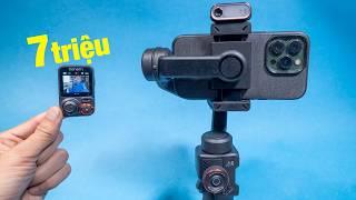 Gimbal điện thoại to như gimbal máy ảnh giá 7 triệu