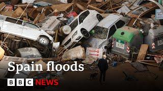 At least 72 people killed in Spain floods | BBC News