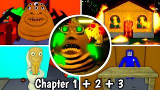 Bou's Revenge - POU ALL Chapter 1,2,3 | Full Game Walkthrough | Roblox