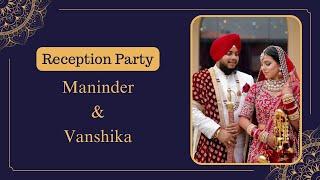 Reception Party || Maninder & Vanshika || The D Studio Mob: 86999-44776.