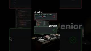 Junior VS Senior Developer #webdevelopment #webdesign  #programming  #html #css #javascript