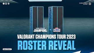 Global Esports Valorant Champions Tour 2023 Roster | Announcement #GEFighting